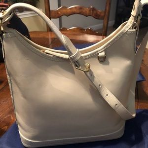 Vintage Dooney & Bourke Cream Tote